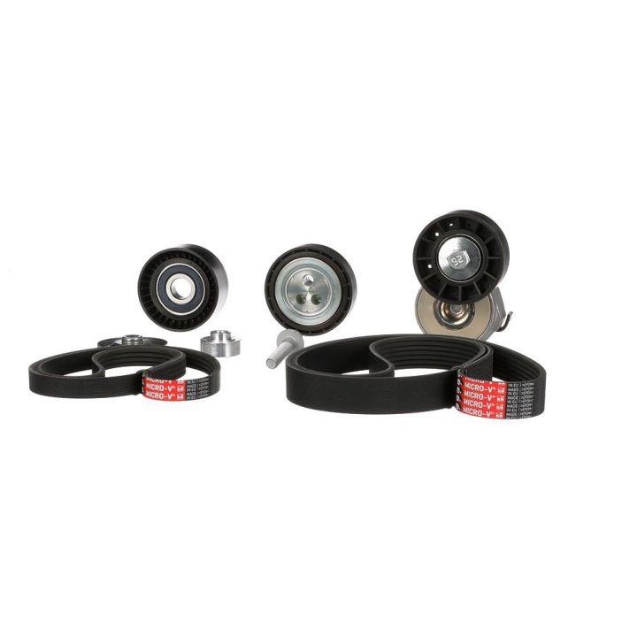 V formos rumbuotas diržas, komplektas GATES K027PK1325