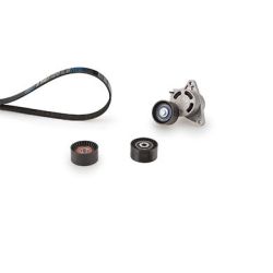 V formos rumbuotas diržas, komplektas GATES K027PK1835