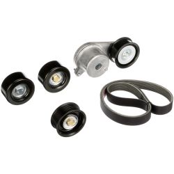 V formos rumbuotas diržas, komplektas GATES K027PK2020XS