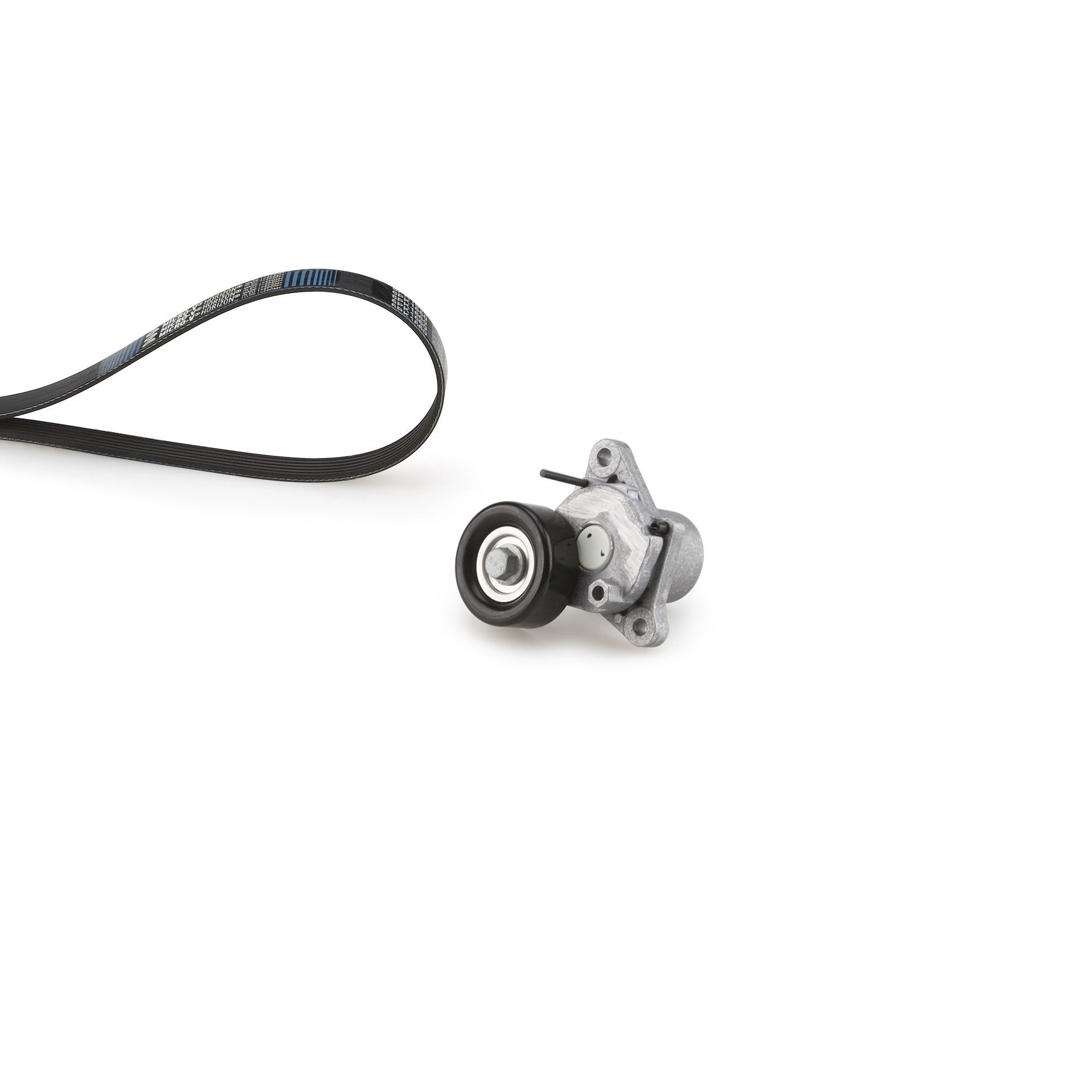 V formos rumbuotas diržas, komplektas GATES K035PK1850