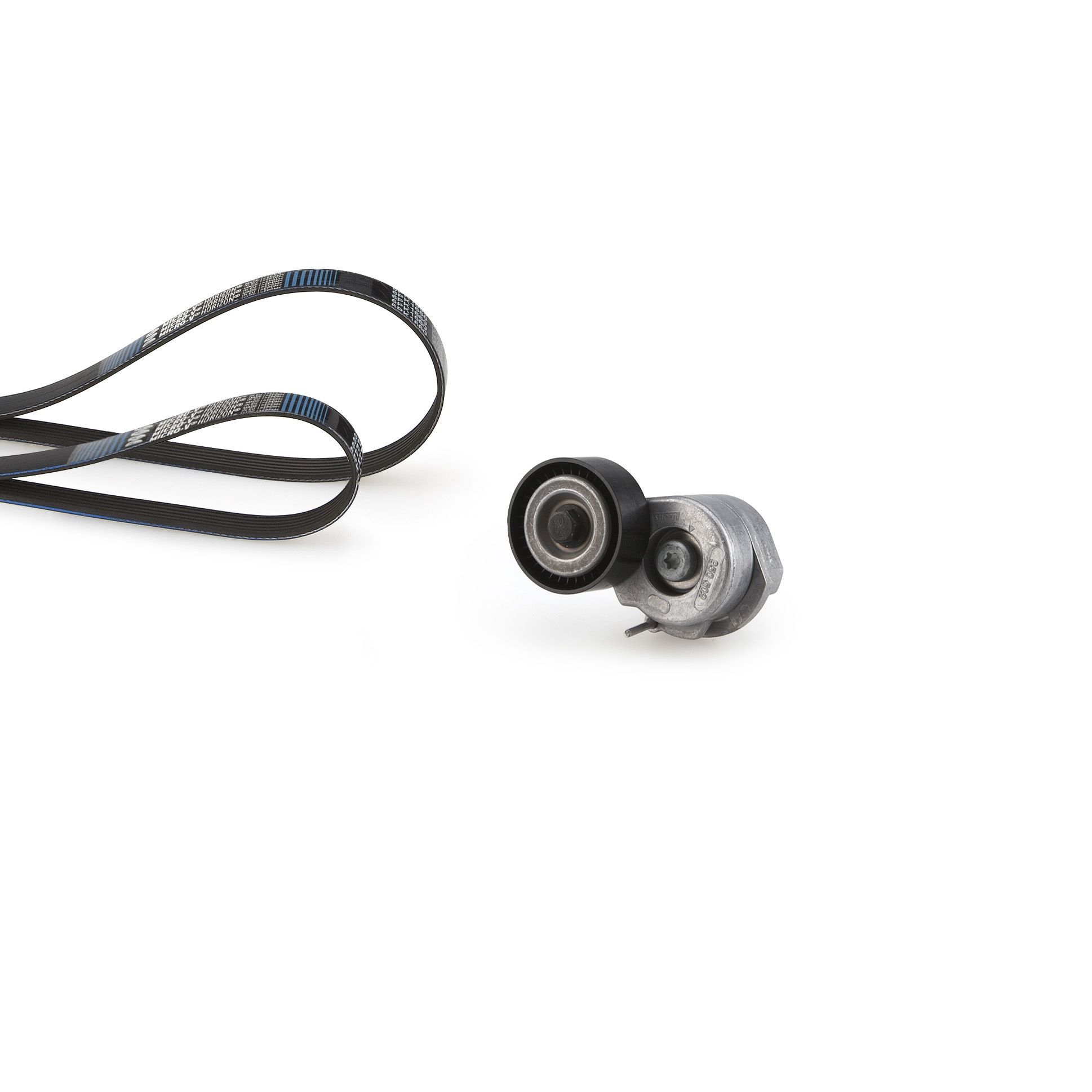 V formos rumbuotas diržas, komplektas GATES K036PK1320