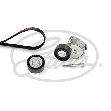 V formos rumbuotas diržas, komplektas GATES K036PK1368