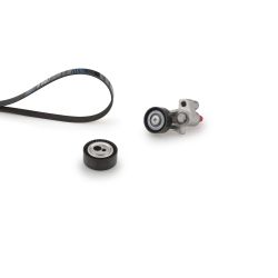 V formos rumbuotas diržas, komplektas GATES K036PK1740