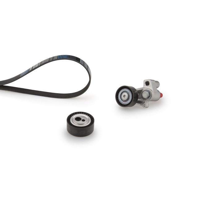 V formos rumbuotas diržas, komplektas GATES K036PK1740