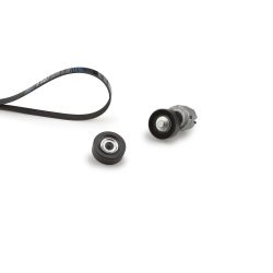 V formos rumbuotas diržas, komplektas GATES K036PK1763