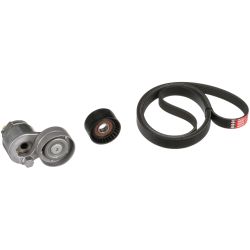 V formos rumbuotas diržas, komplektas GATES K036PK1795