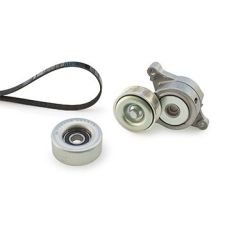 V formos rumbuotas diržas, komplektas GATES K036PK2013