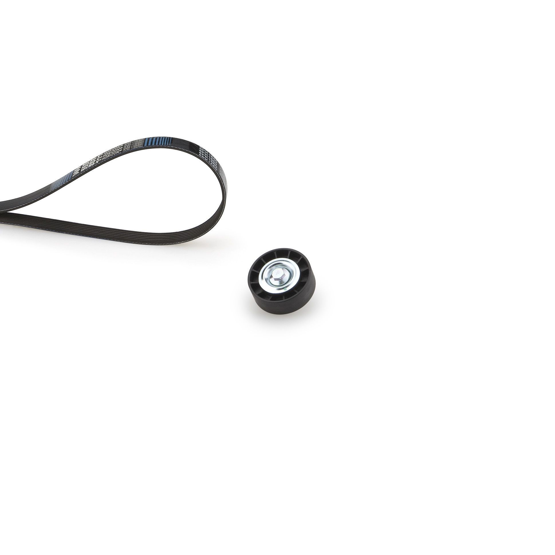 V formos rumbuotas diržas, komplektas GATES K036PK948