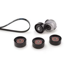 V formos rumbuotas diržas, komplektas GATES K037PK2265