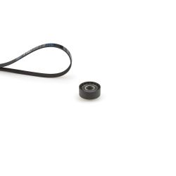 V formos rumbuotas diržas, komplektas GATES K045PK1163