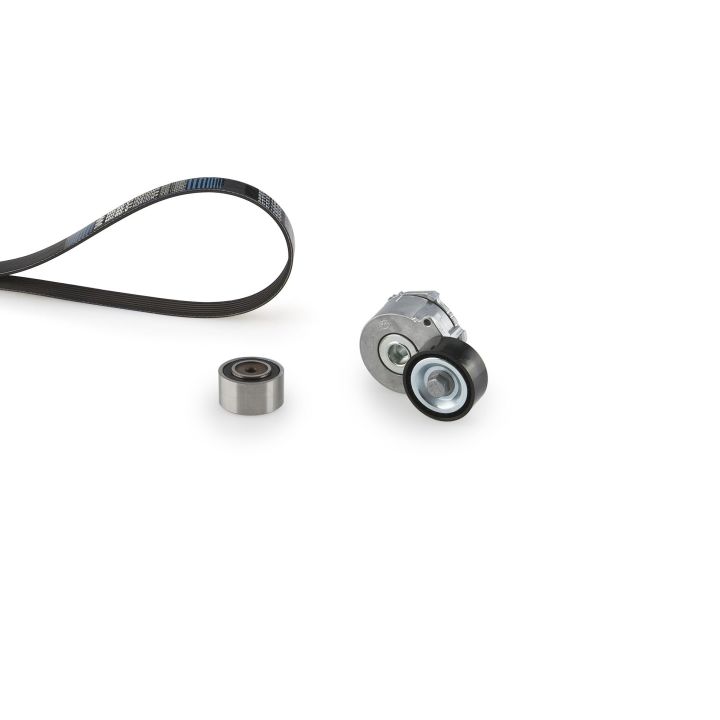 V formos rumbuotas diržas, komplektas GATES K046PK1183