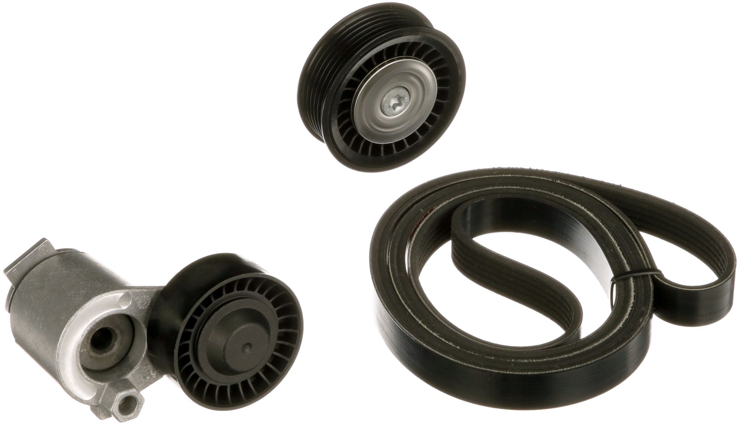 V formos rumbuotas diržas, komplektas GATES K046PK1198