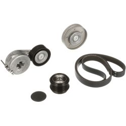 V formos rumbuotas diržas, komplektas GATES K046PK1590