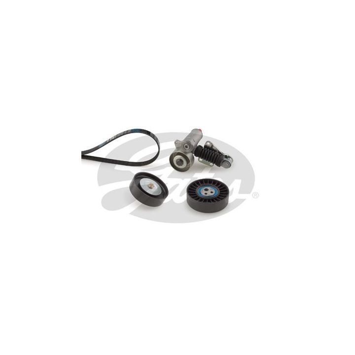 V formos rumbuotas diržas, komplektas GATES K046PK1693