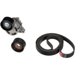 V formos rumbuotas diržas, komplektas GATES K046PK1795