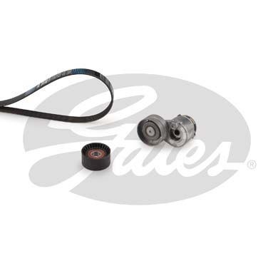 V formos rumbuotas diržas, komplektas GATES K046PK1830XS