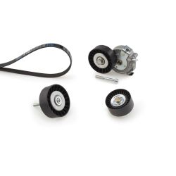 V formos rumbuotas diržas, komplektas GATES K046PK1990