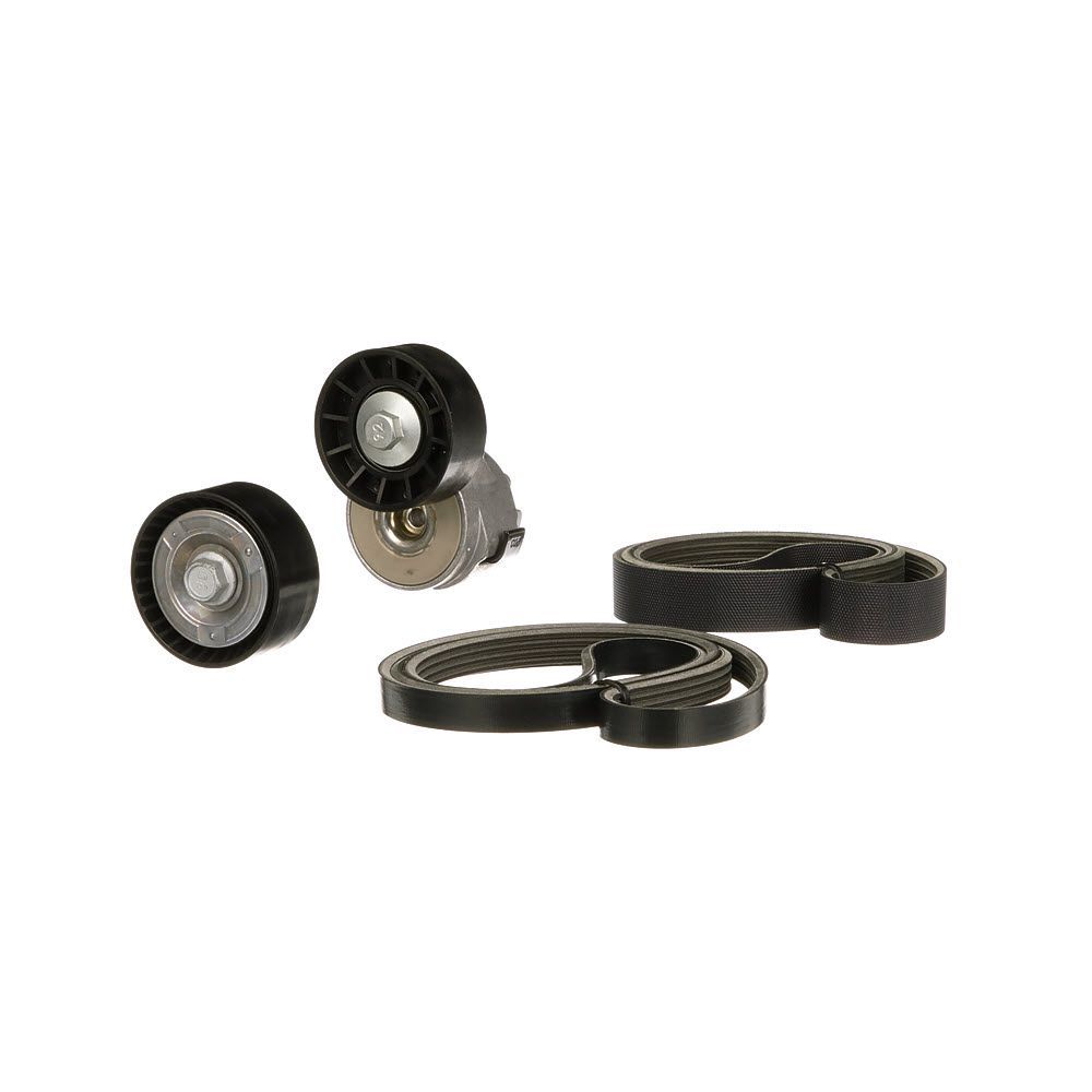 V formos rumbuotas diržas, komplektas GATES K047PK1078