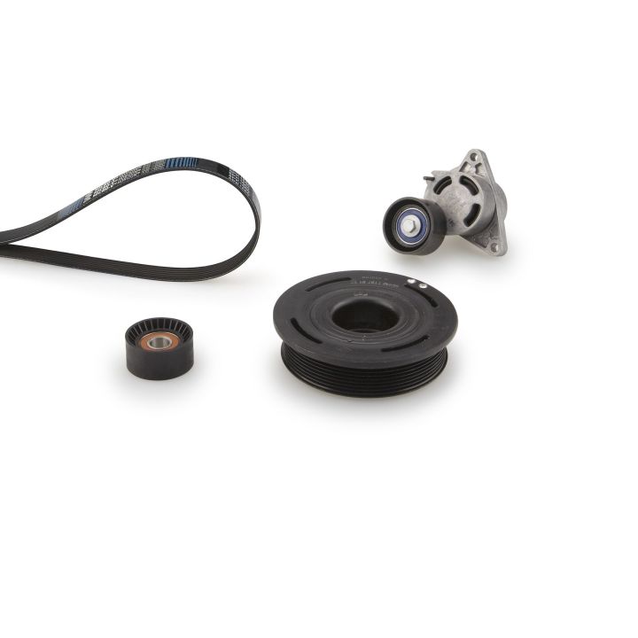 V formos rumbuotas diržas, komplektas GATES K047PK1835