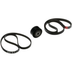 V formos rumbuotas diržas, komplektas GATES K053PK738