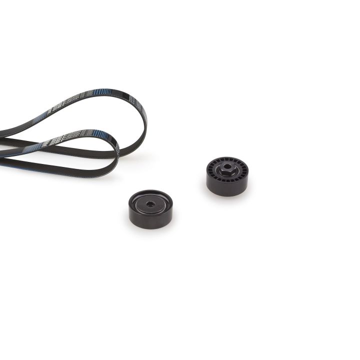 V formos rumbuotas diržas, komplektas GATES K053PK753