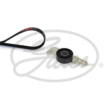 V formos rumbuotas diržas, komplektas GATES K055PK1113