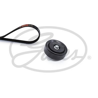 V formos rumbuotas diržas, komplektas GATES K056PK1263