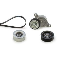 V formos rumbuotas diržas, komplektas GATES K056PK1840