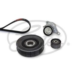 V formos rumbuotas diržas, komplektas GATES K057PK1973