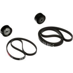 V formos rumbuotas diržas, komplektas GATES K063PK738