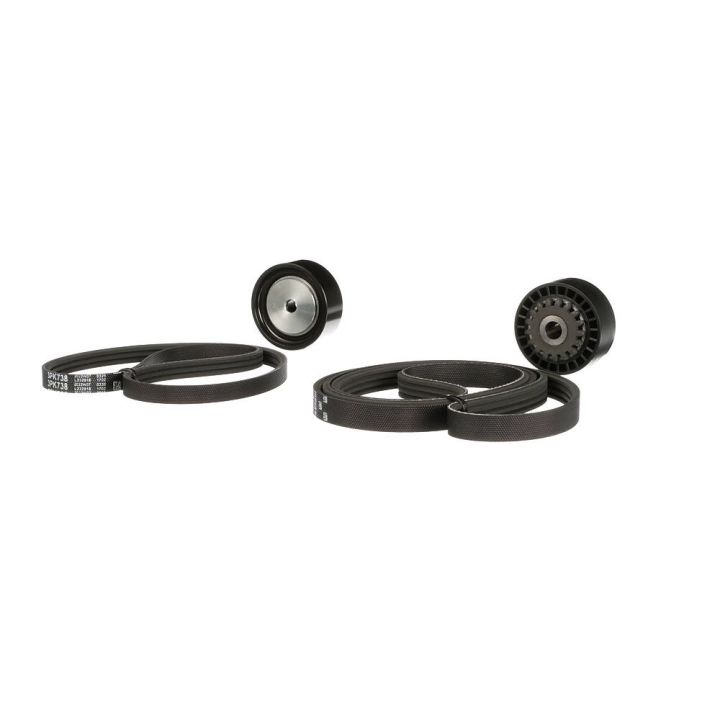 V formos rumbuotas diržas, komplektas GATES K063PK738