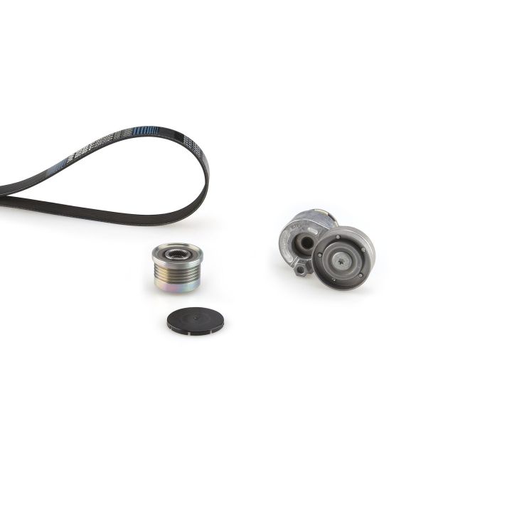 V formos rumbuotas diržas, komplektas GATES K065PK1123