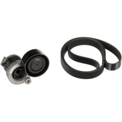 V formos rumbuotas diržas, komplektas GATES K066PK1195