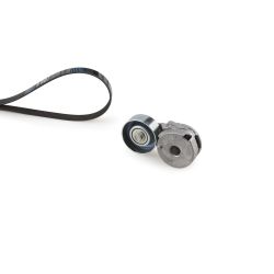 V formos rumbuotas diržas, komplektas GATES K066PK1218