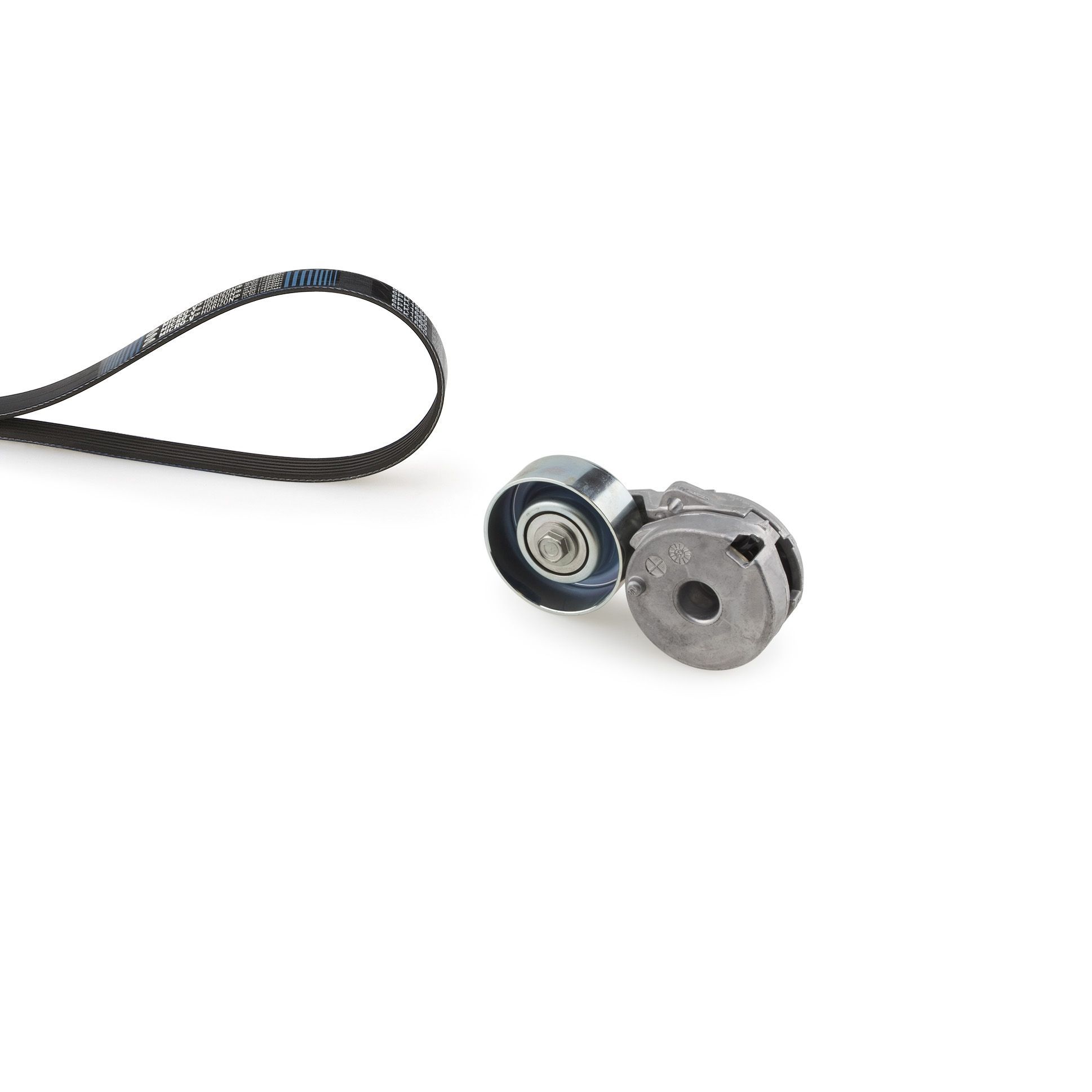 V formos rumbuotas diržas, komplektas GATES K066PK1218