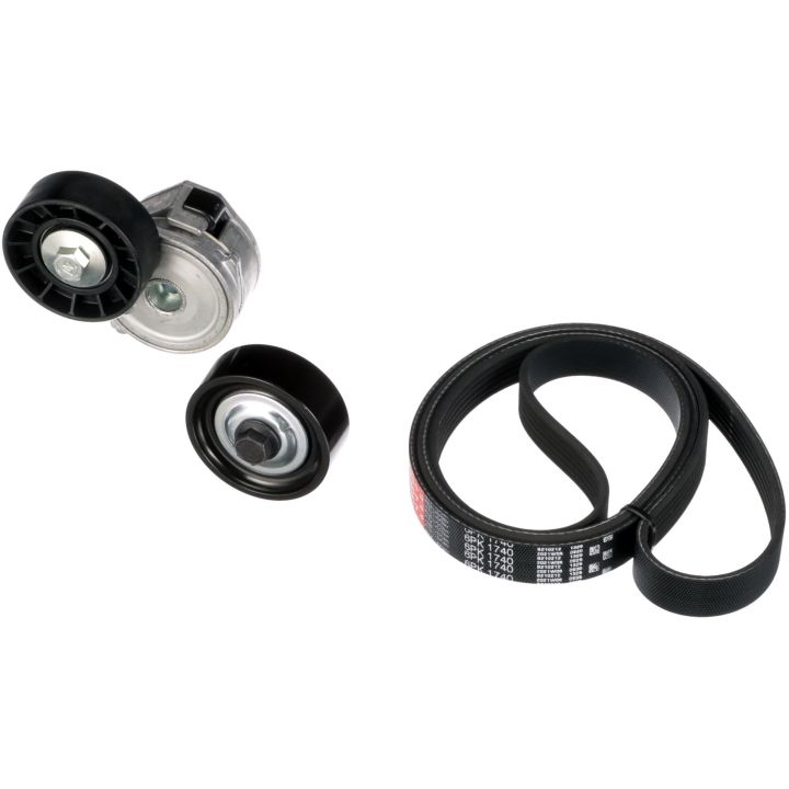 V formos rumbuotas diržas, komplektas GATES K066PK1740