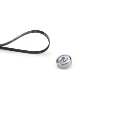 V formos rumbuotas diržas, komplektas GATES K066PK995