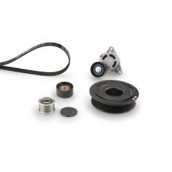 V formos rumbuotas diržas, komplektas GATES K067PK1793