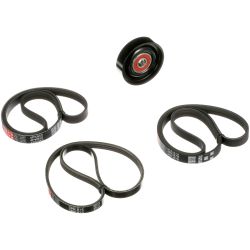 V formos rumbuotas diržas, komplektas GATES K074PK878