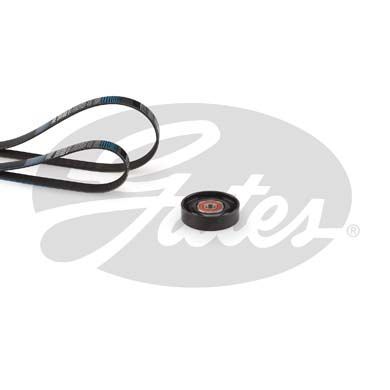 V formos rumbuotas diržas, komplektas GATES K074PK890