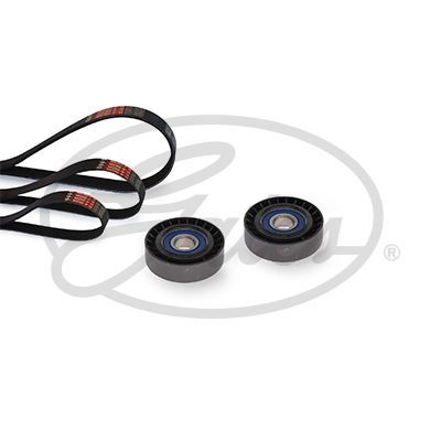 V formos rumbuotas diržas, komplektas GATES K075PK940