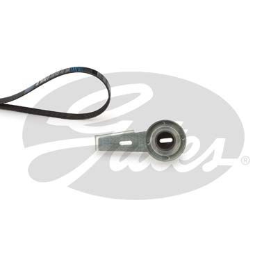 V formos rumbuotas diržas, komplektas GATES K076PK1070