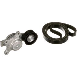 V formos rumbuotas diržas, komplektas GATES K076PK1138