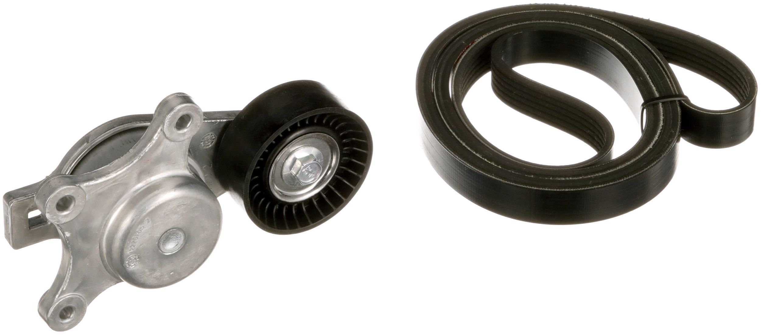 V formos rumbuotas diržas, komplektas GATES K076PK1138