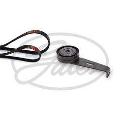 V formos rumbuotas diržas, komplektas GATES K076PK1148