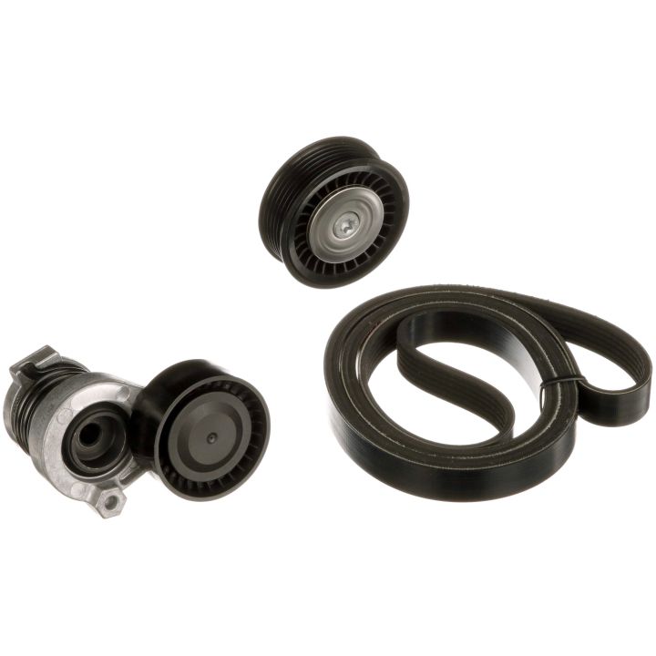 V formos rumbuotas diržas, komplektas GATES K076PK1163
