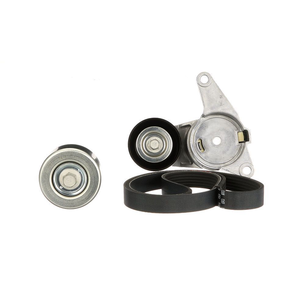 V formos rumbuotas diržas, komplektas GATES K076PK2413