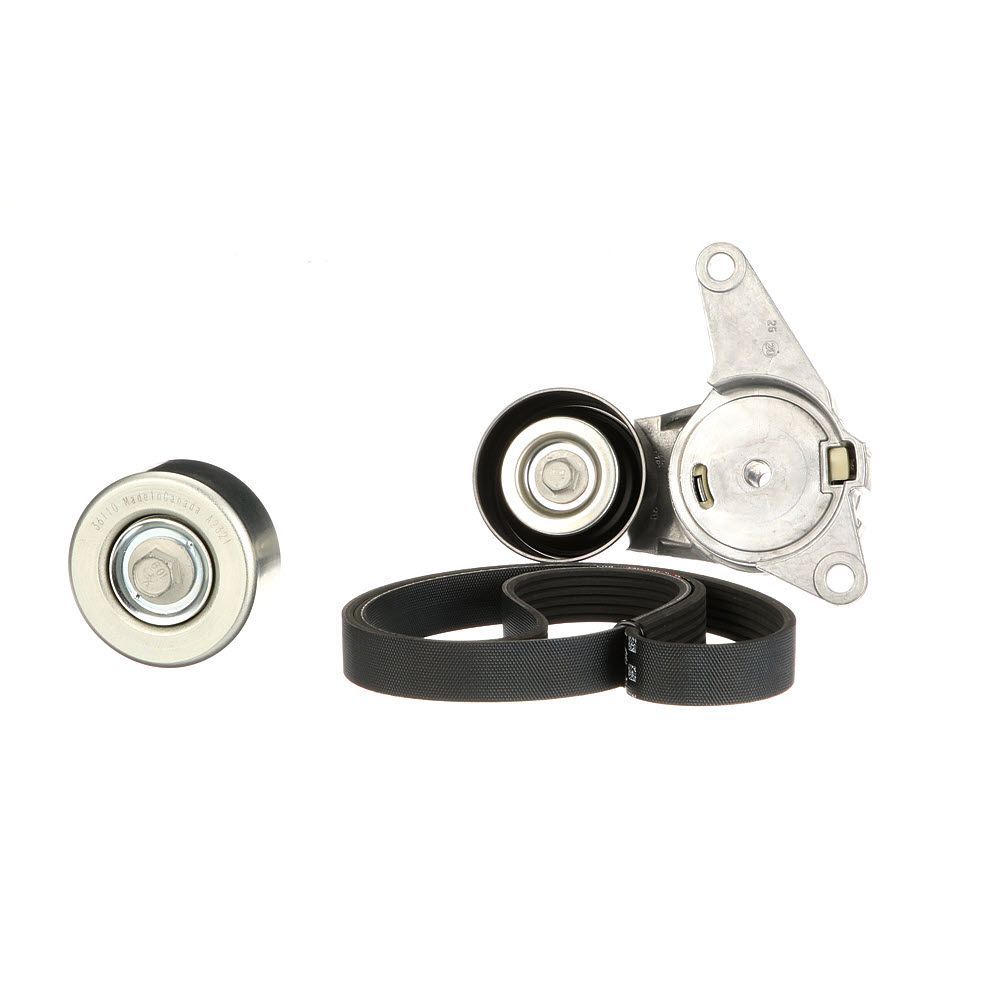 V formos rumbuotas diržas, komplektas GATES K076PK2413