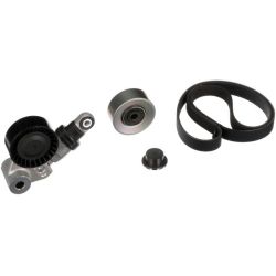 V formos rumbuotas diržas, komplektas GATES K076PK2478