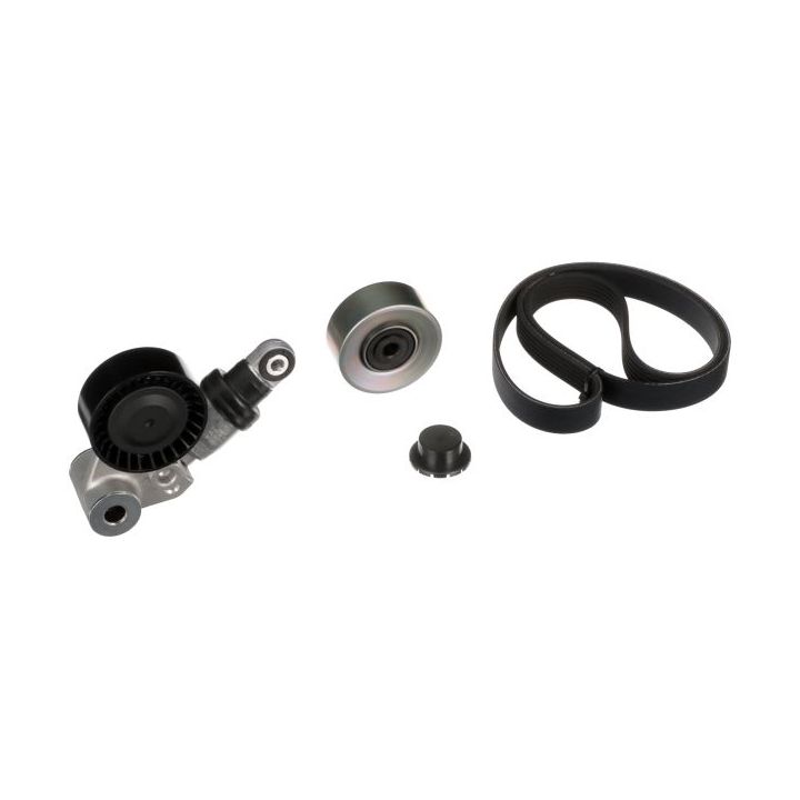 V formos rumbuotas diržas, komplektas GATES K076PK2478